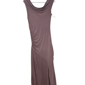 Anthropologie Asymmetrical Dress in Mauve